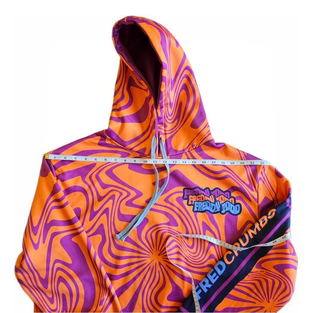 Musician Freddy Todd FredCrumb All Over Print Unisex Baggy Hoodie - Picture 11 of 16